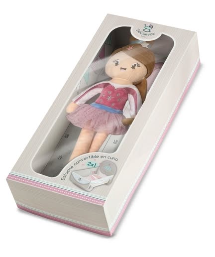 Boneca com Corpo Macio "A BAILARINA"