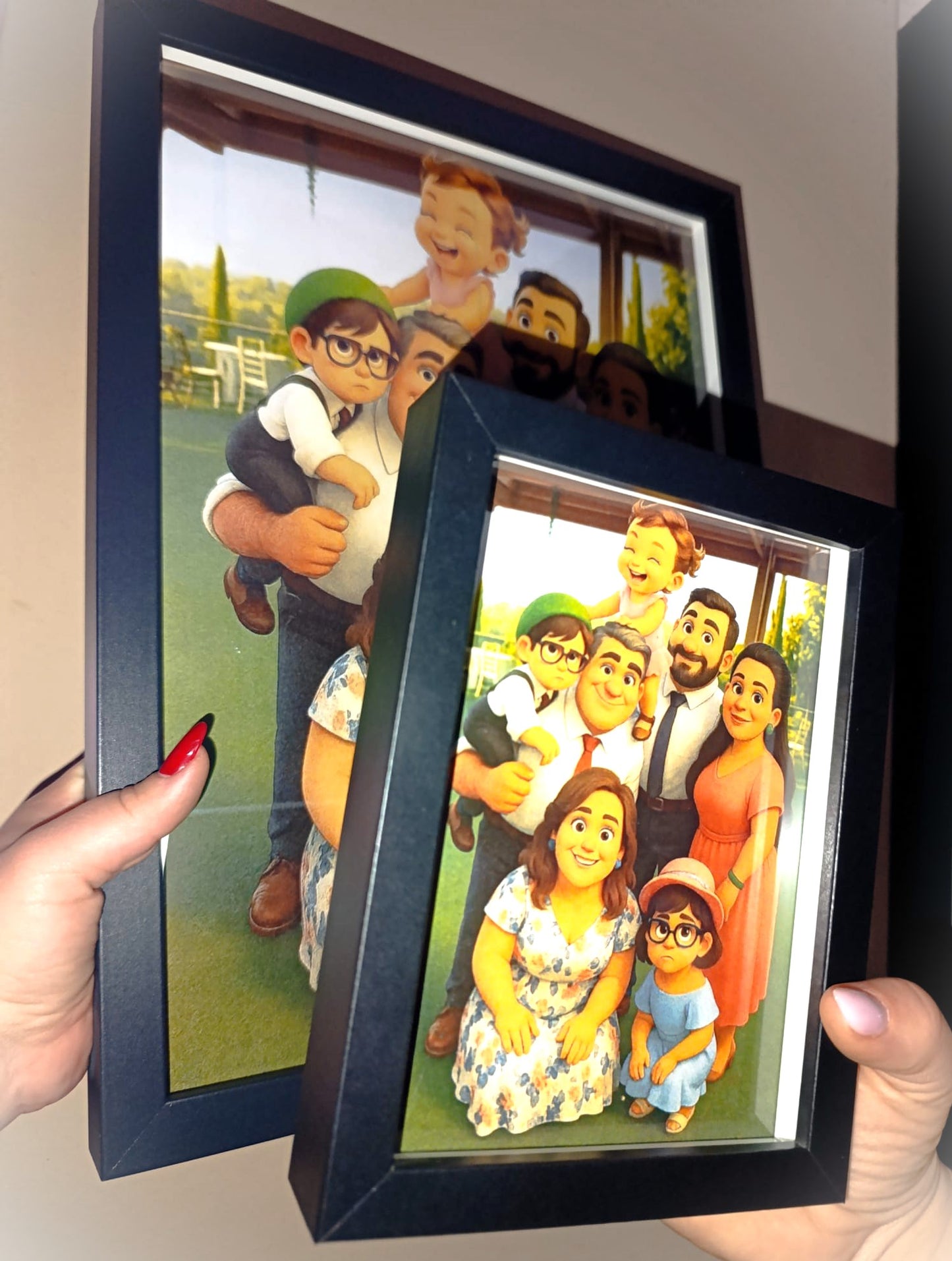 Moldura c/ Wallpaper "Pix'arte"